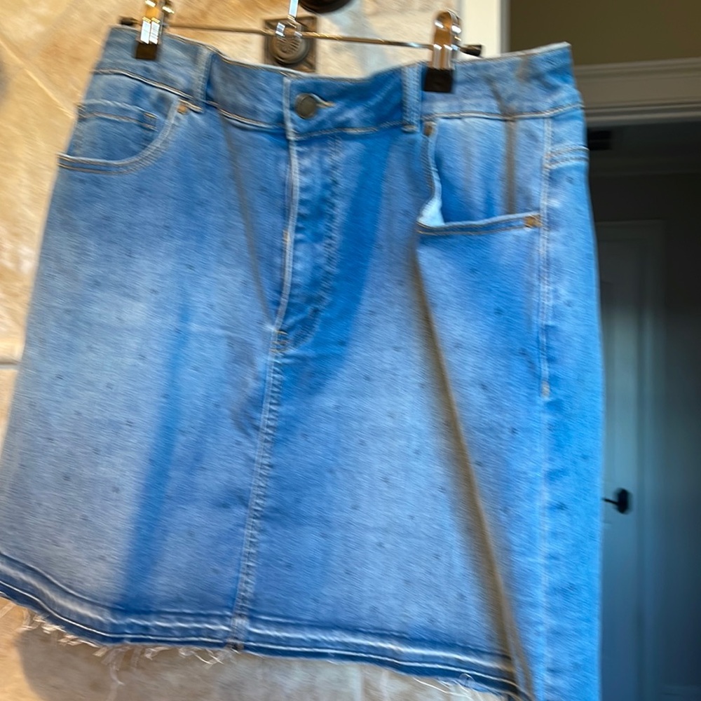 Copper key denim skirt size xl